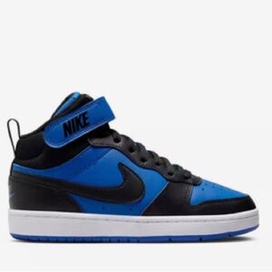 Nike Blue and Black High-Top Sneakers